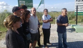 Se inaugur la pista de Salud Mariana Horowitz